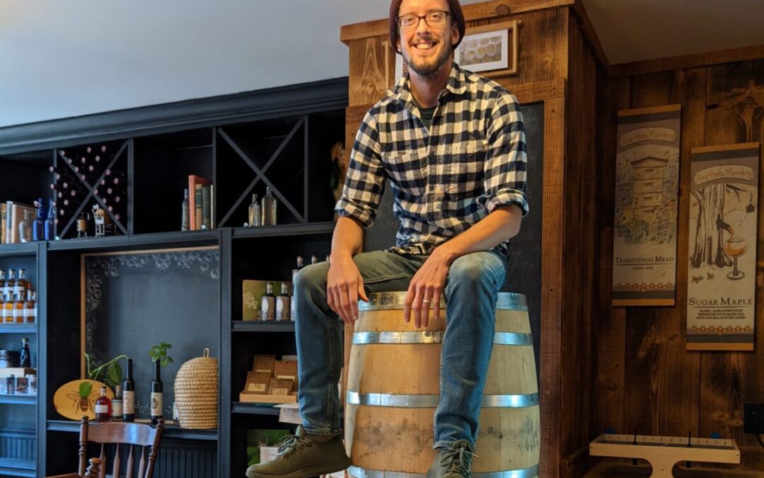 Matt Trahan, CoFounder of Sap House Meadery in Center Ossipee, New