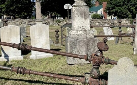 Winter Street Cemetery is the final resting place of many of Exeter’s most prominent early residents.