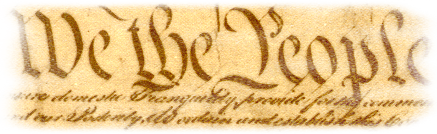 hand written preamble to the US Constitution